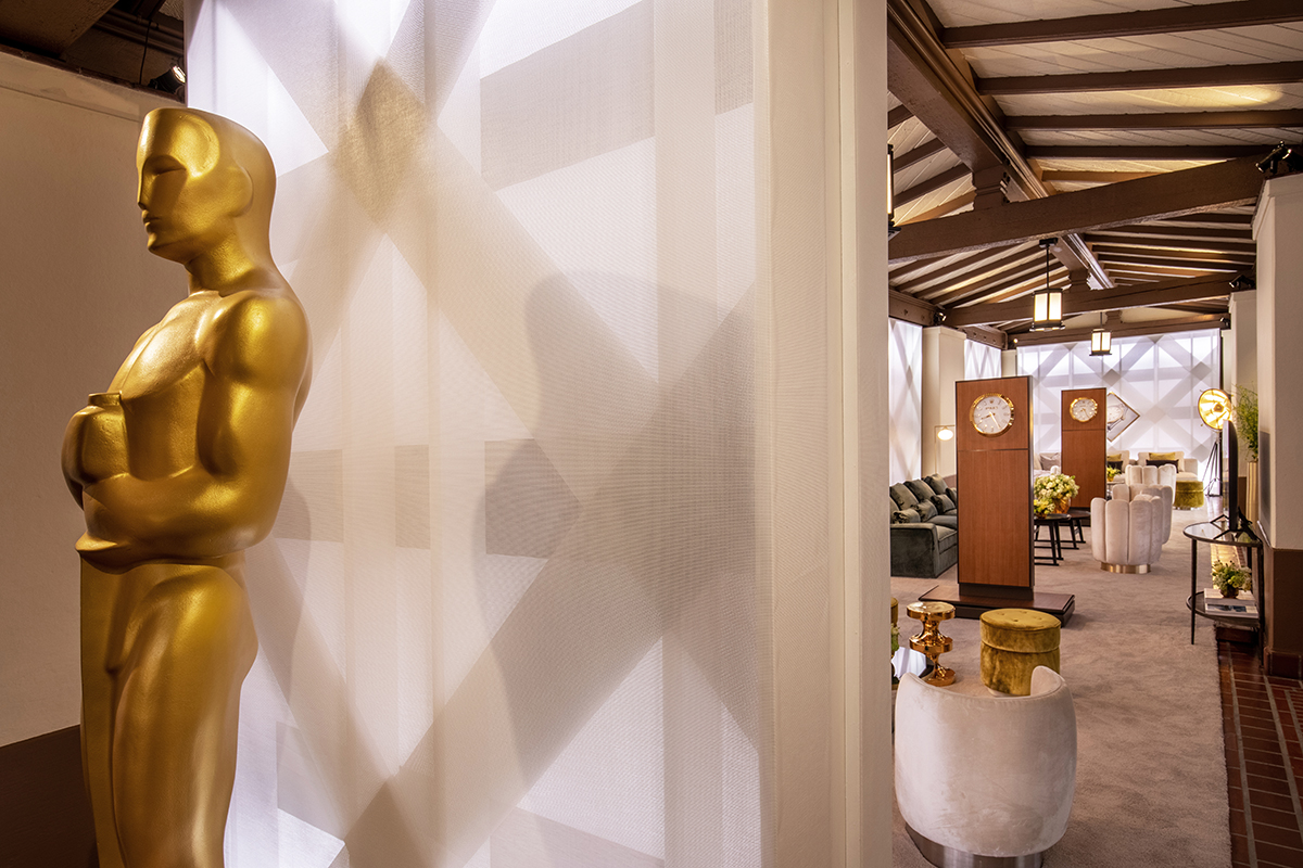 The Greenroom for the 93rd Oscars®, designed by Rolex WOW